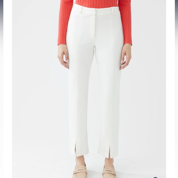 J. McLaughlin Deanne Pants in Ivory Sz 6 - Picture 2 of 11